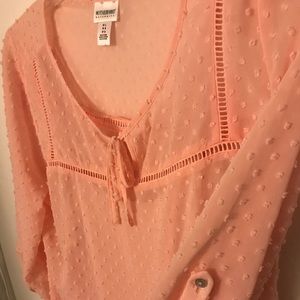 Romantic maternity blouse